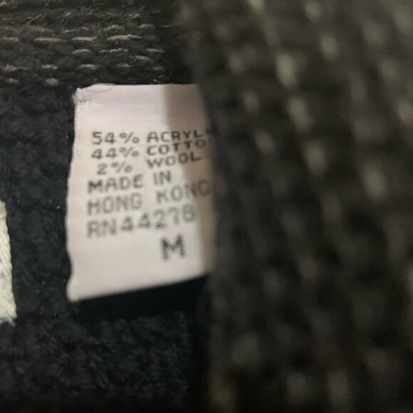 Marisa Christina 2003 Christmas Sweater Zip Cardigan Tree Sequin Holiday M - Picture 5 of 7